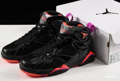 PATENT BLACK RETRO 313358-006 AIR JORDAN 7 0601